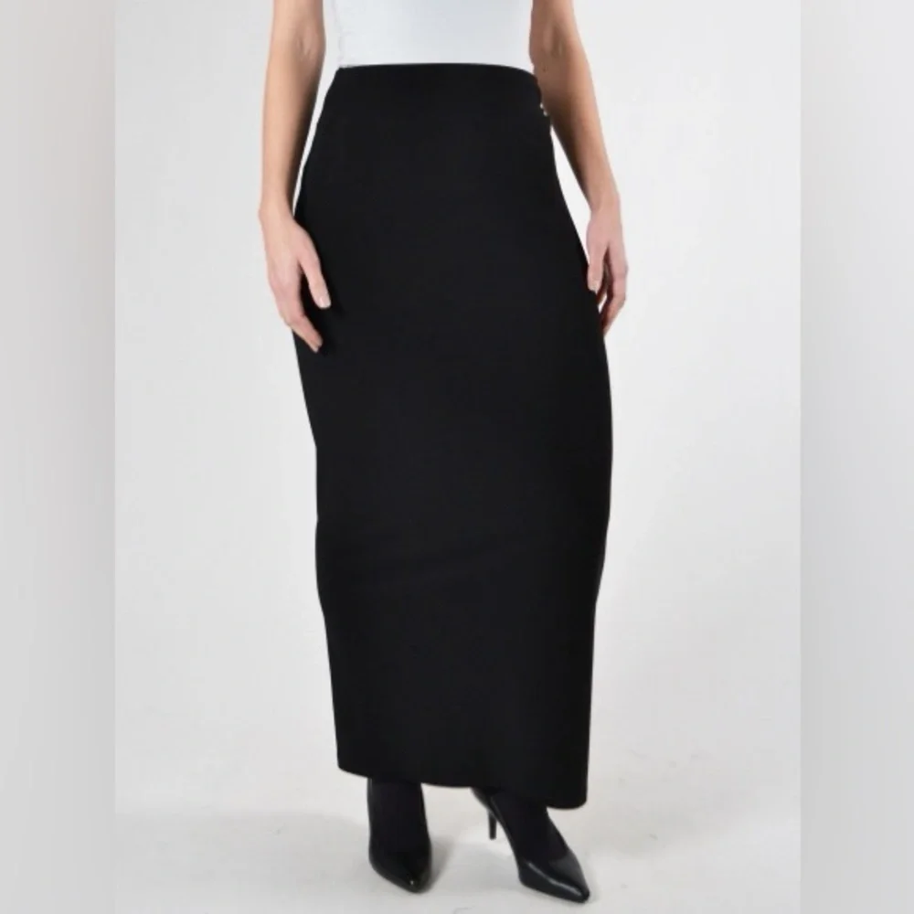 Sympli Nu Jersey Maxi Skirt Wine Women’s US 14